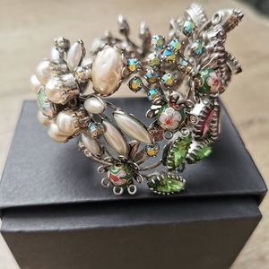 Tom Binns Swarovski Cuff/Bracelet